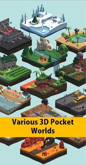 迷你世界涂色(Color Pocket World 3D)3