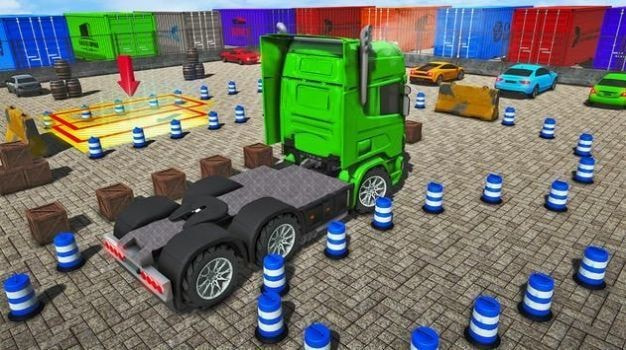 停车卡车驾驶Truck Parking0