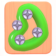 果冻绳索相连_logo